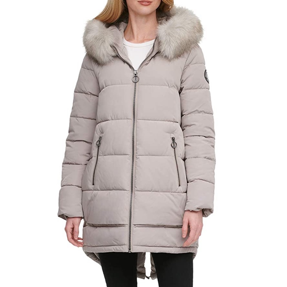 DKNY Puffer Down Jacket - Thistle NWOT